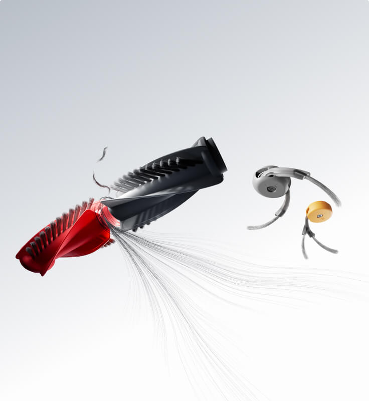 Dual Anti-Tangle System & Easier Maintenance
